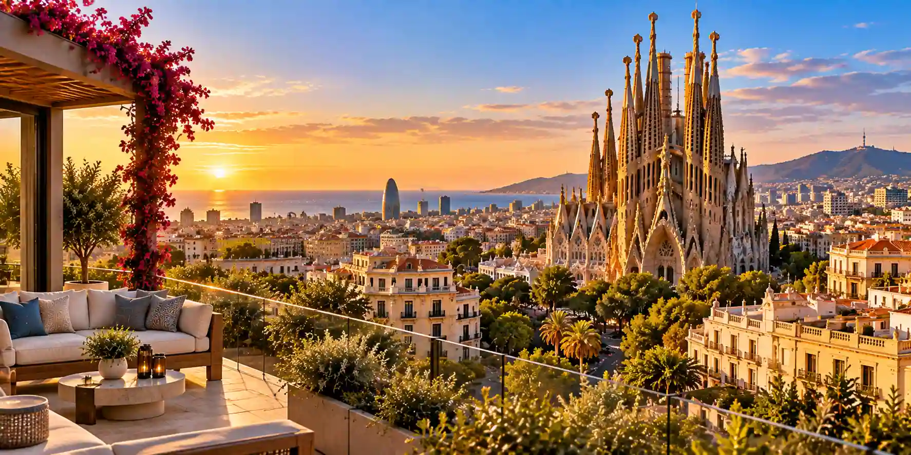 Illustrative lifestyle imagery for Barcelona Properties